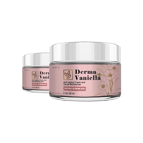 Derma Vaniella Anti-Aging Cream & Facial Moisturizer (2 Pack)